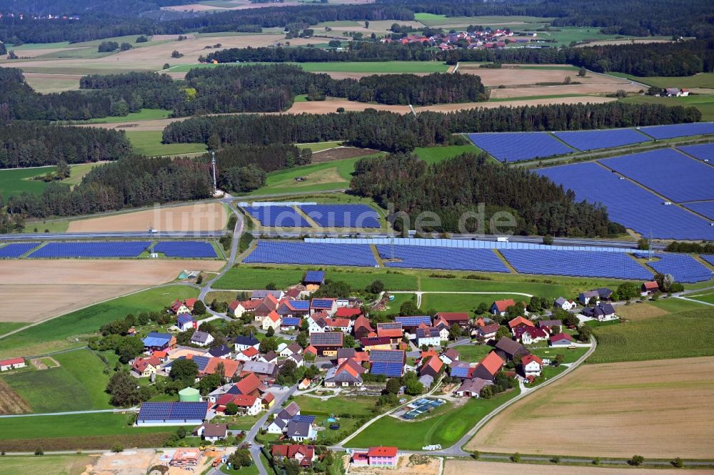 Luftaufnahme Buckendorf - Dorfkern in Buckendorf im Bundesland Bayern, Deutschland