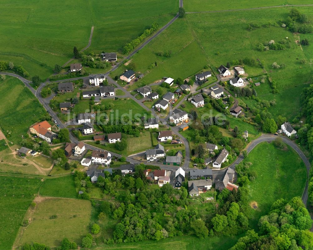 Luftbild Burbach - Dorfkern in Burbach im Bundesland Rheinland-Pfalz