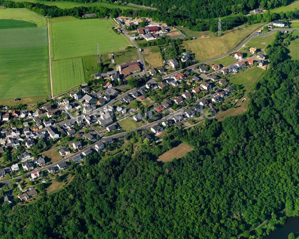 Cramberg von oben - Dorfkern in Cramberg im Bundesland Rheinland-Pfalz