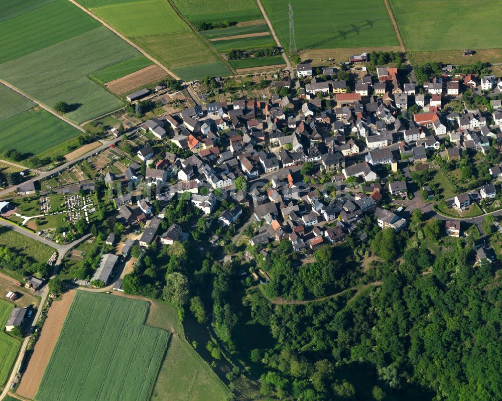 Cramberg aus der Vogelperspektive: Dorfkern in Cramberg im Bundesland Rheinland-Pfalz