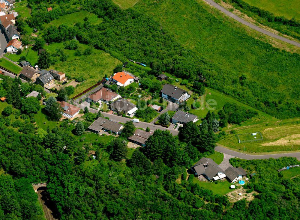 Luftbild Alsenz - Dorfkern am Feldrand in Alsenz im Bundesland Rheinland-Pfalz, Deutschland