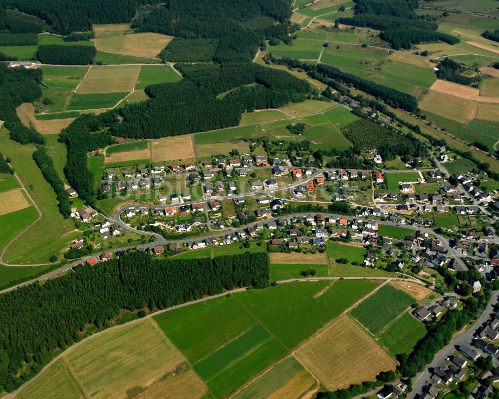 Luftaufnahme Banfe - Dorfkern am Feldrand in Banfe im Bundesland Nordrhein-Westfalen, Deutschland