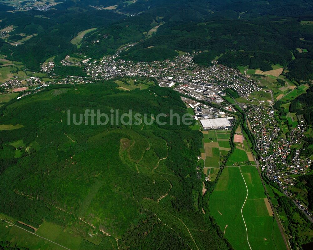 Luftbild Banfe - Dorfkern am Feldrand in Banfe im Bundesland Nordrhein-Westfalen, Deutschland