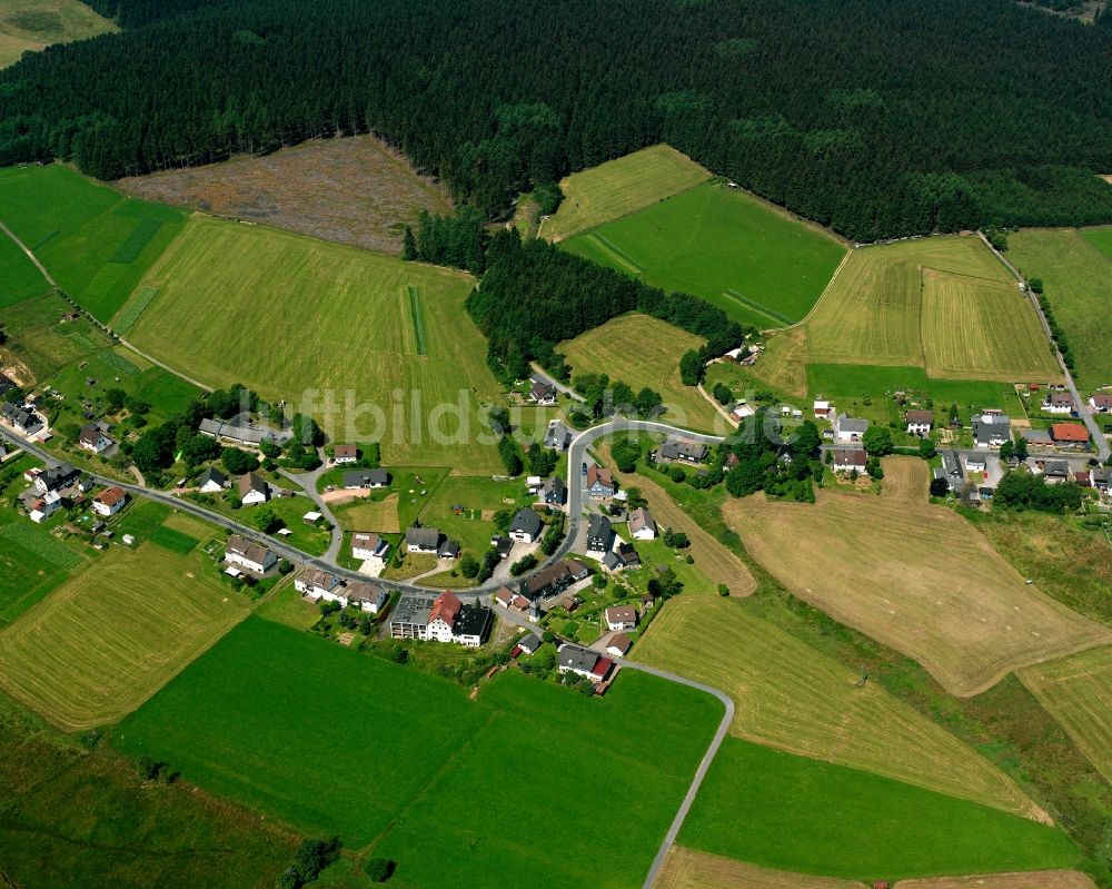 Luftbild Benfe - Dorfkern am Feldrand in Benfe im Bundesland Nordrhein-Westfalen, Deutschland