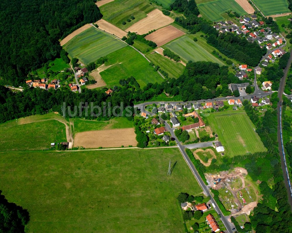 Luftbild Bonaforth - Dorfkern am Feldrand in Bonaforth im Bundesland Niedersachsen, Deutschland