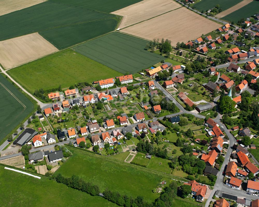 Luftbild Dörnten - Dorfkern am Feldrand in Dörnten im Bundesland Niedersachsen, Deutschland