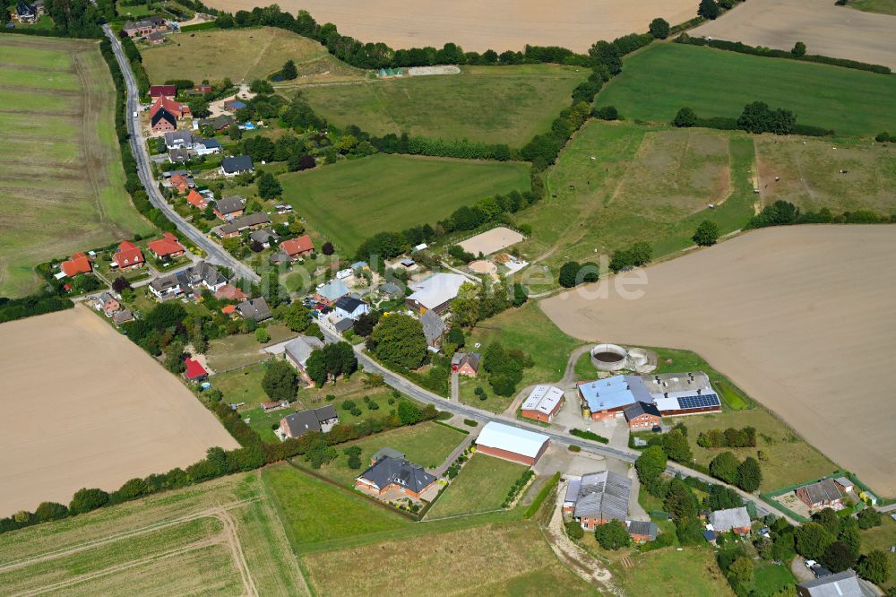 Luftbild Eilsdorf - Dorfkern am Feldrand in Eilsdorf im Bundesland Schleswig-Holstein, Deutschland