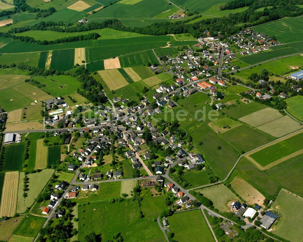 Luftbild Elbgrund - Dorfkern am Feldrand in Elbgrund im Bundesland Hessen, Deutschland