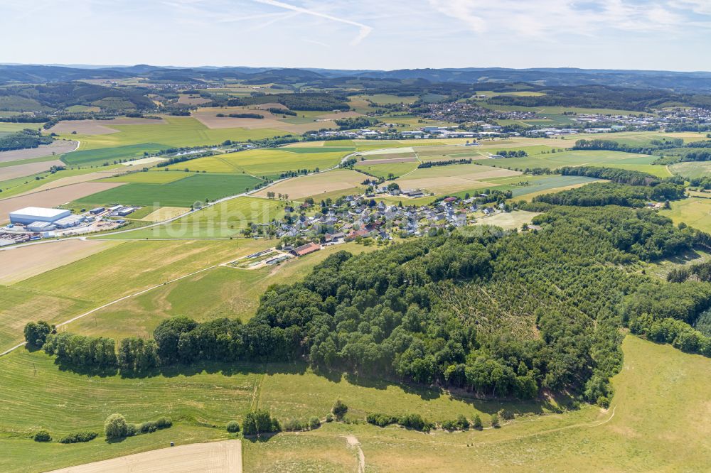 Luftbild Garbeck - Dorfkern am Feldrand in Garbeck im Bundesland Nordrhein-Westfalen, Deutschland