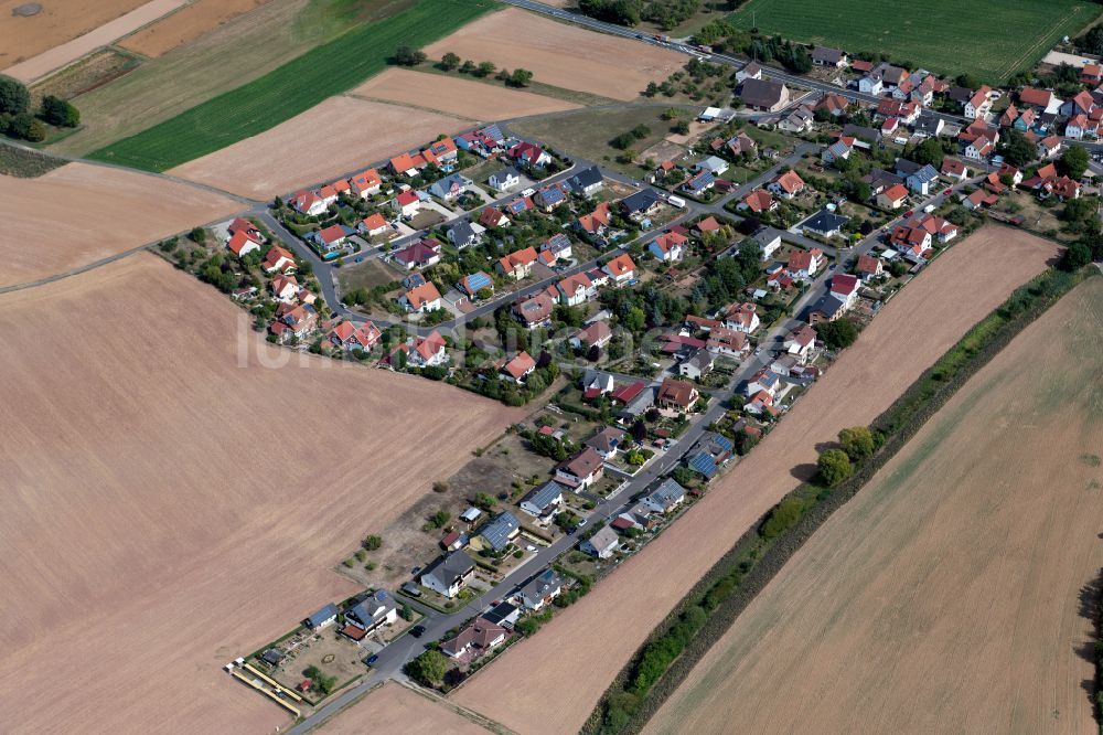 Luftbild Höllrich - Dorfkern am Feldrand in Höllrich im Bundesland Bayern, Deutschland