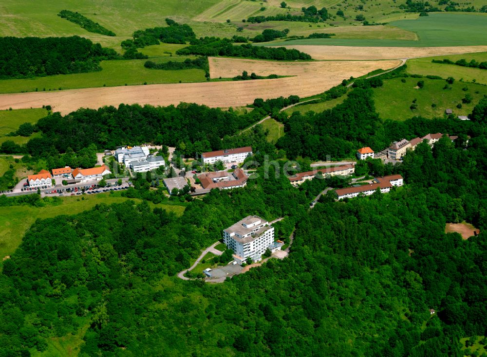 Luftaufnahme Inkeltalerhof - Dorfkern am Feldrand in Inkeltalerhof im Bundesland Rheinland-Pfalz, Deutschland