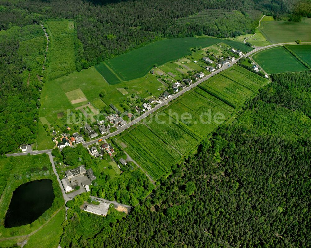 Luftbild Neuärgerniß - Dorfkern am Feldrand in Neuärgerniß im Bundesland Thüringen, Deutschland