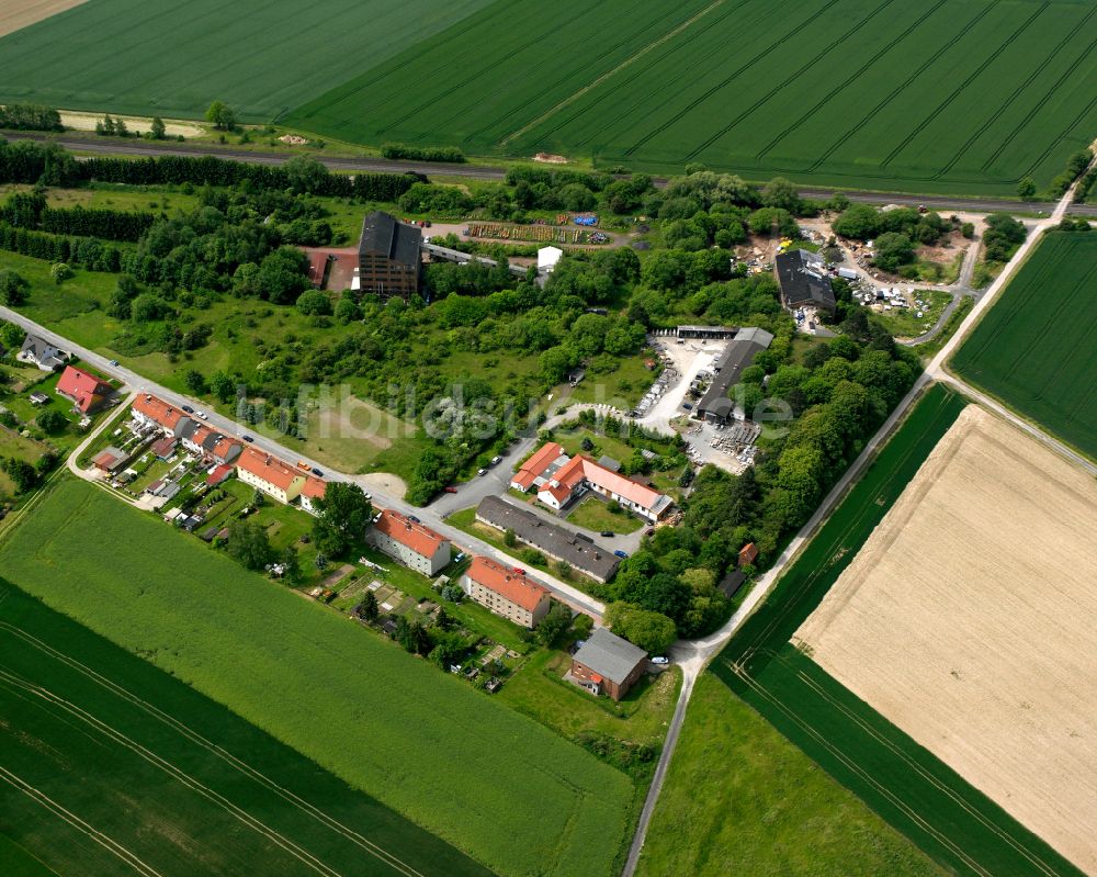 Luftbild Othfresen - Dorfkern am Feldrand in Othfresen im Bundesland Niedersachsen, Deutschland