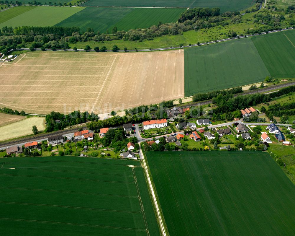 Luftaufnahme Othfresen - Dorfkern am Feldrand in Othfresen im Bundesland Niedersachsen, Deutschland