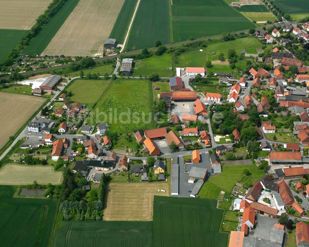 Luftbild Othfresen - Dorfkern am Feldrand in Othfresen im Bundesland Niedersachsen, Deutschland