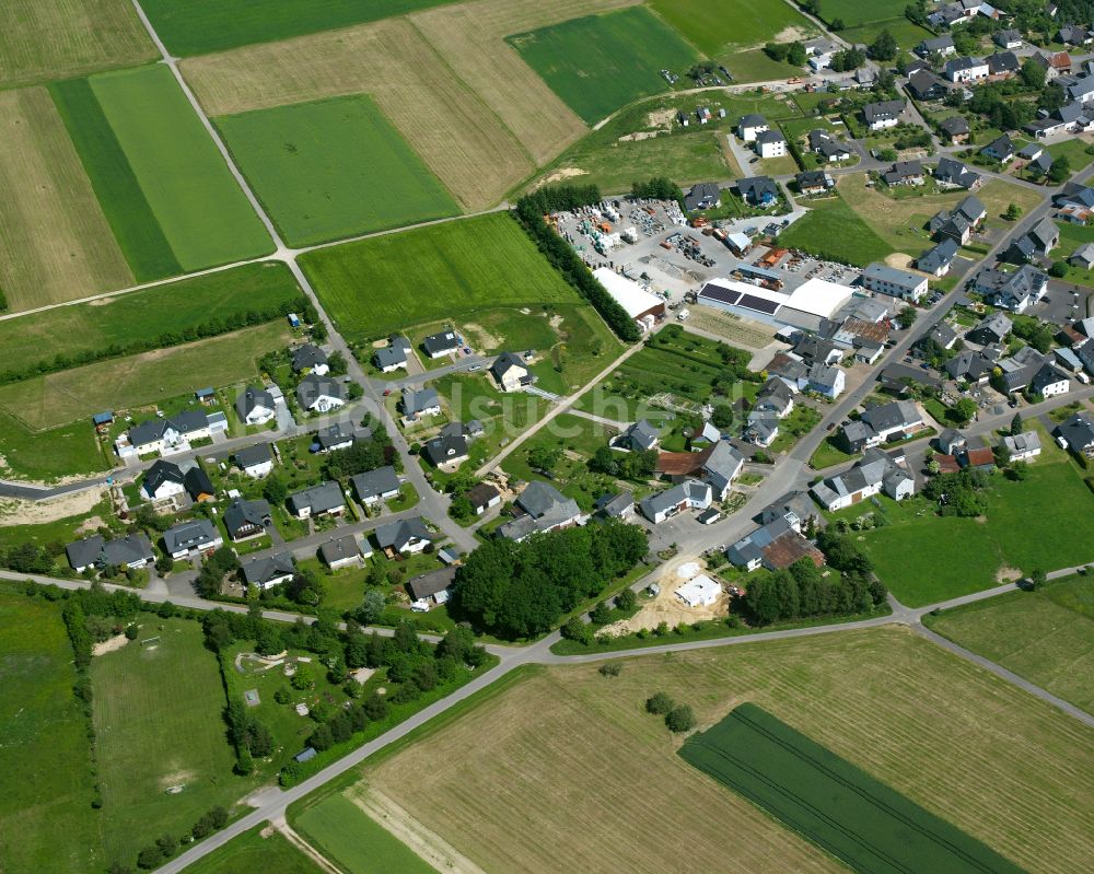 Luftbild Reich - Dorfkern am Feldrand in Reich im Bundesland Rheinland-Pfalz, Deutschland