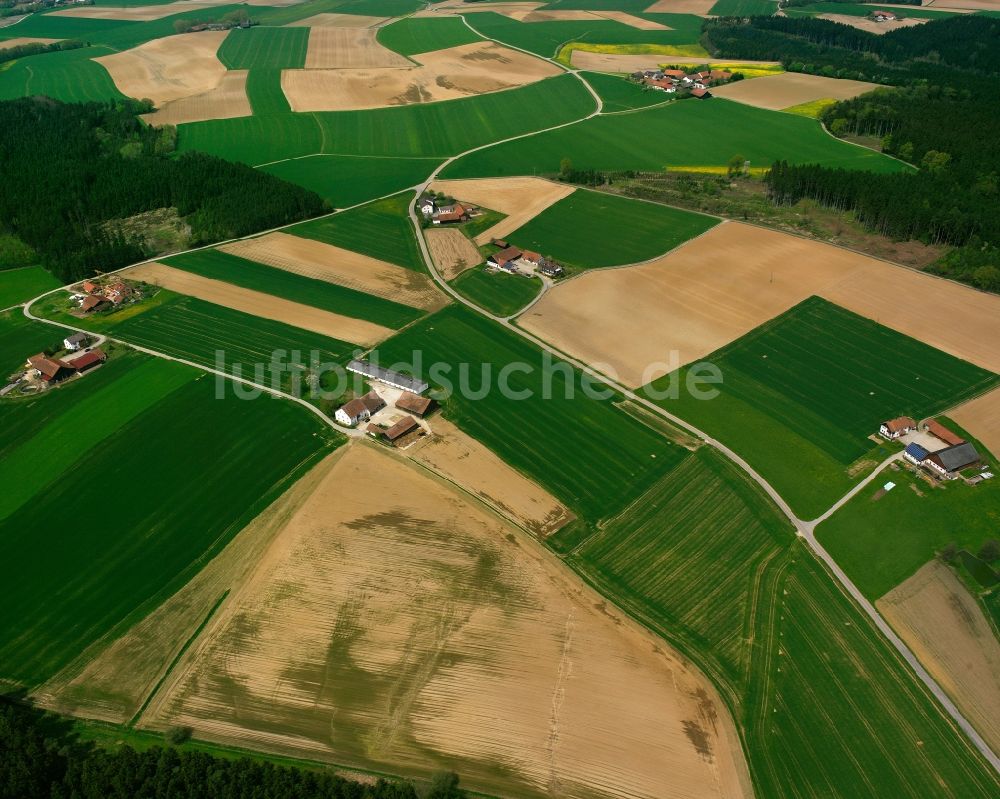 Luftbild Reithof - Dorfkern am Feldrand in Reithof im Bundesland Bayern, Deutschland