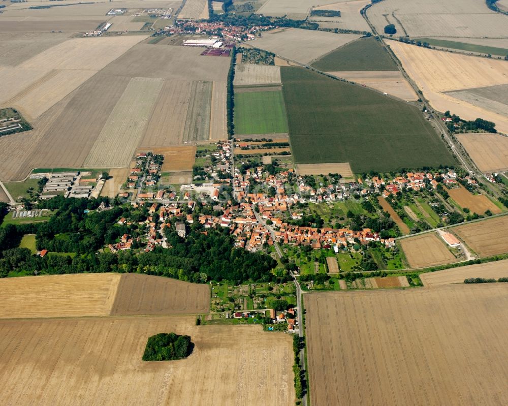 Luftbild Seebach - Dorfkern am Feldrand in Seebach im Bundesland Thüringen, Deutschland