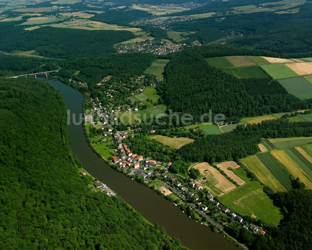 Luftbild Spiekershausen - Dorfkern am Feldrand in Spiekershausen im Bundesland Niedersachsen, Deutschland