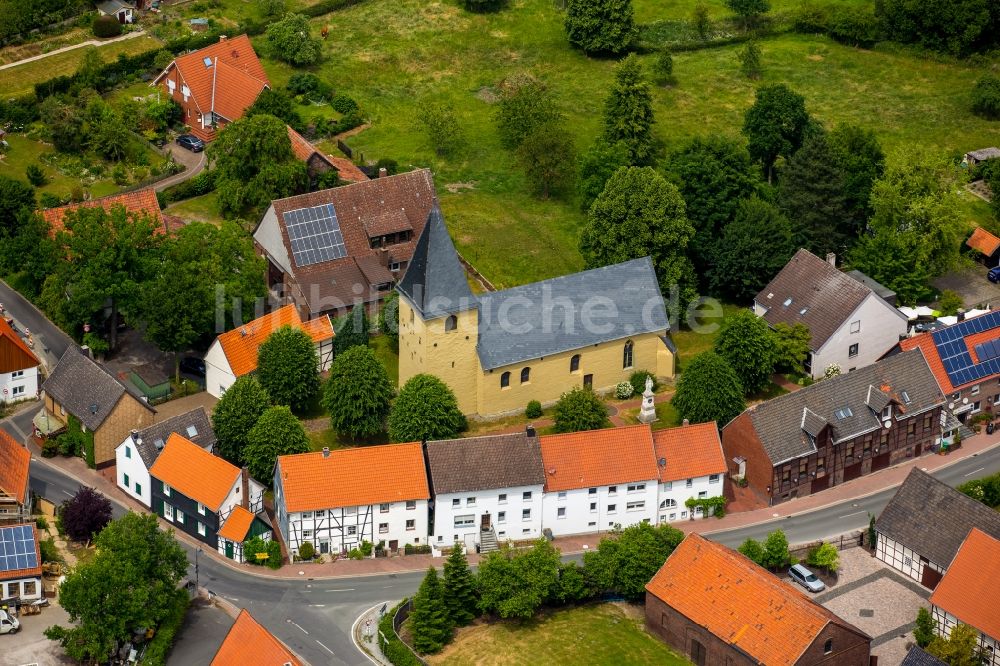 Luftaufnahme Flierich - Dorfkern in Flierich im Bundesland Nordrhein-Westfalen