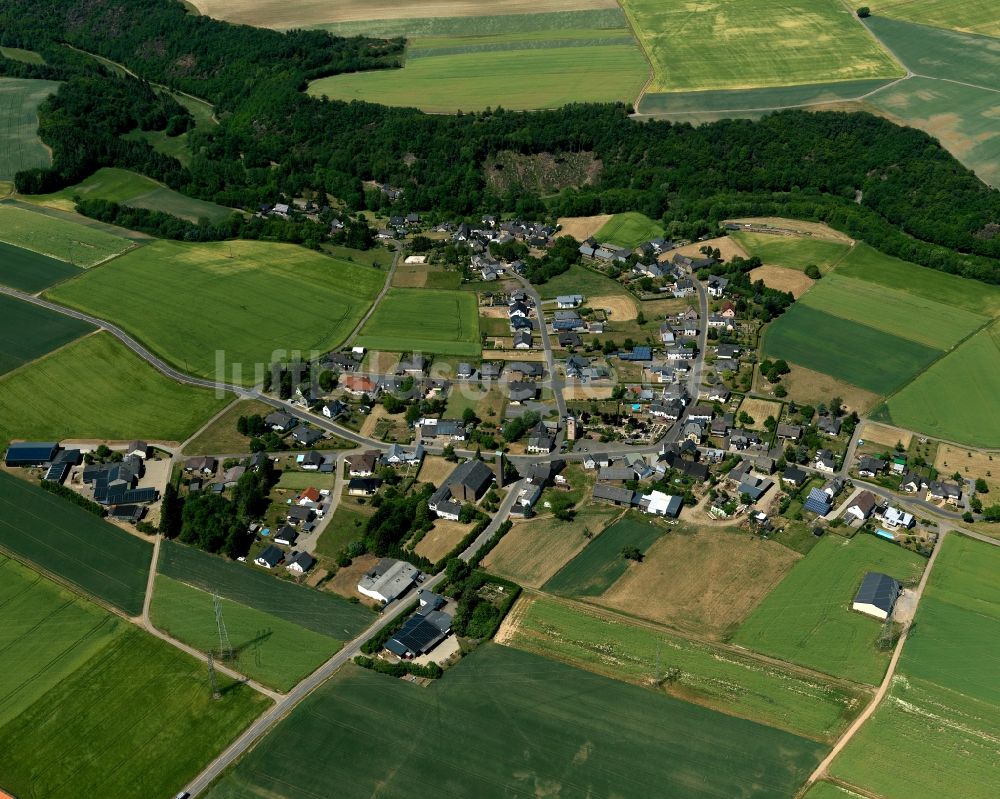 Forst(Eifel) aus der Vogelperspektive: Dorfkern in Forst(Eifel) im Bundesland Rheinland-Pfalz