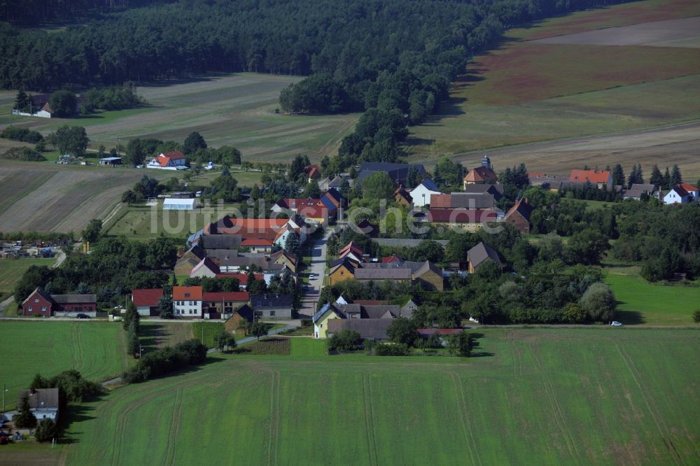 Luftaufnahme Grabo - Dorfkern in Grabo im Bundesland Sachsen-Anhalt