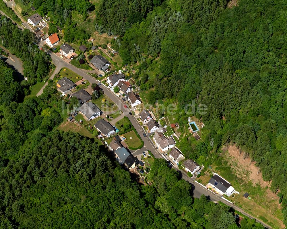 Luftbild Hochstätten - Dorfkern in Hochstätten im Bundesland Rheinland-Pfalz