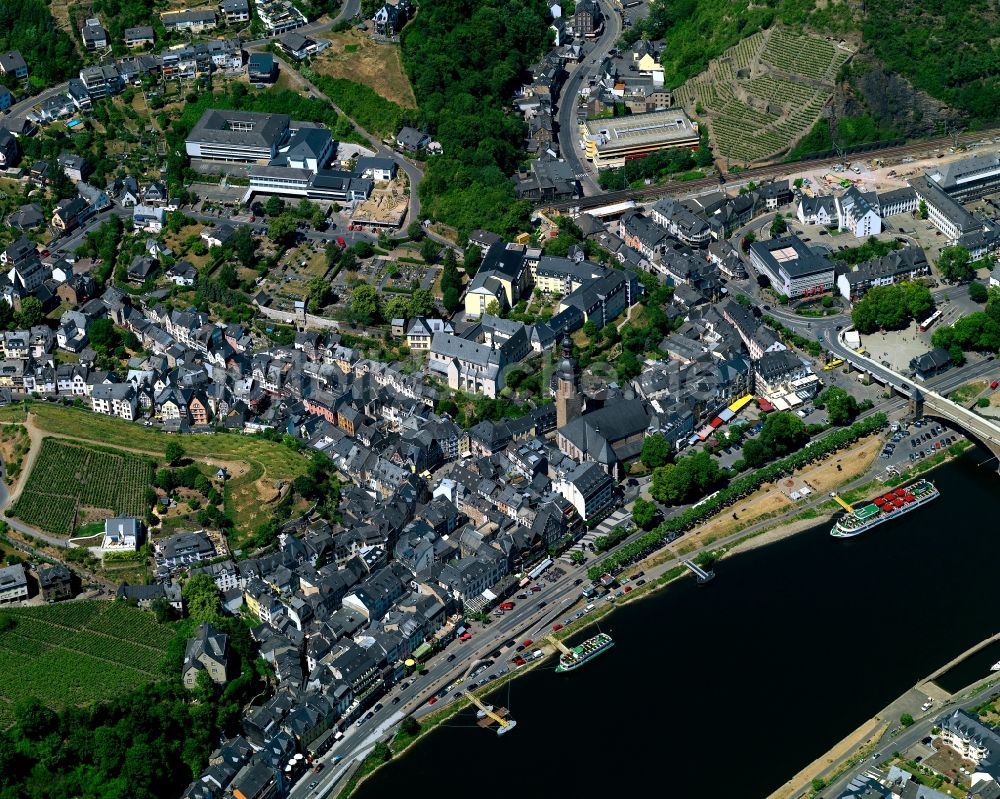 Luftbild Zell (Mosel) - Dorfkern von Kaimt in Zell (Mosel) im Bundesland Rheinland-Pfalz