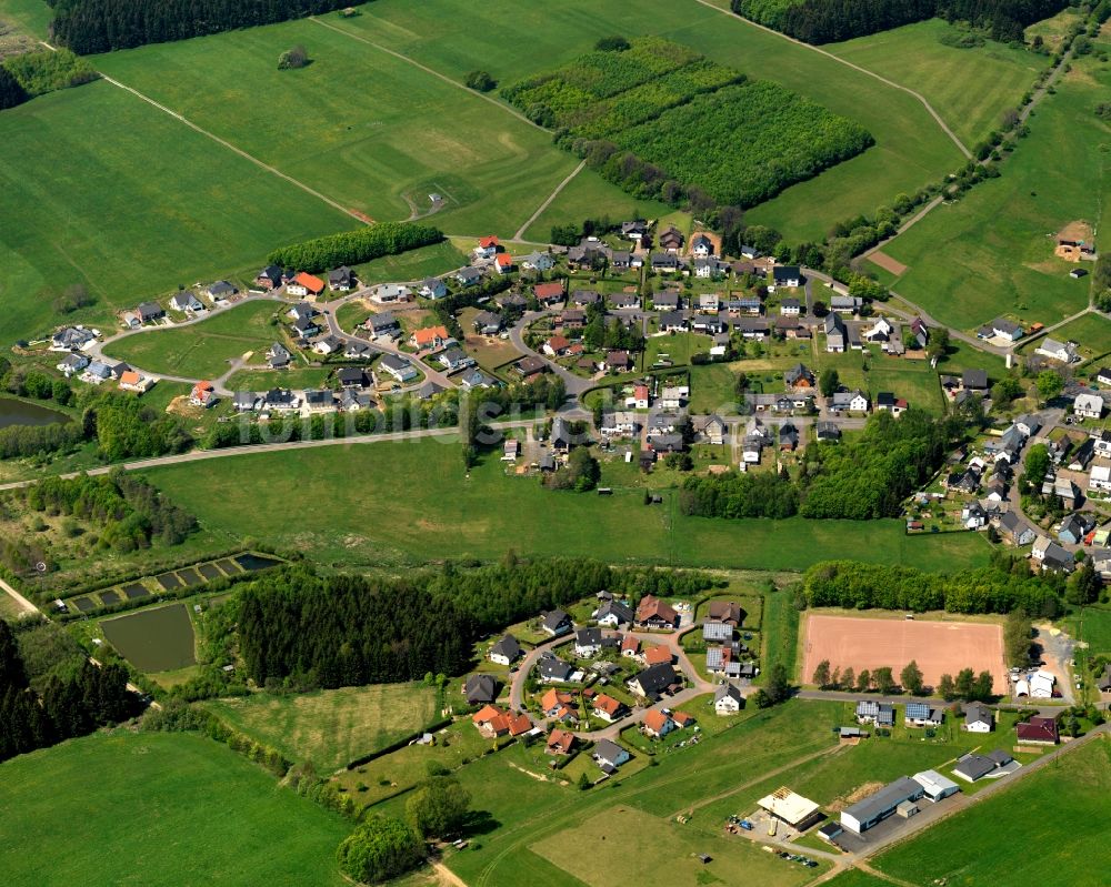 Luftbild Liebenscheid - Dorfkern in Liebenscheid im Bundesland Rheinland-Pfalz