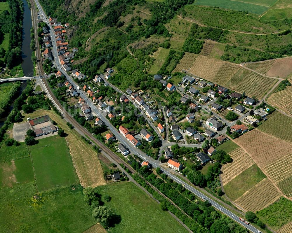 Luftbild Martinstein - Dorfkern in Martinstein im Bundesland Rheinland-Pfalz