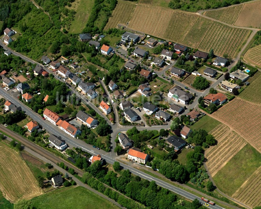 Luftaufnahme Martinstein - Dorfkern in Martinstein im Bundesland Rheinland-Pfalz