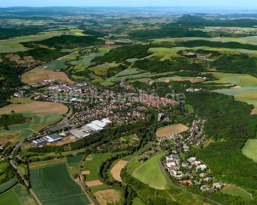 Luftaufnahme Meisenheim - Dorfkern in Meisenheim im Bundesland Rheinland-Pfalz