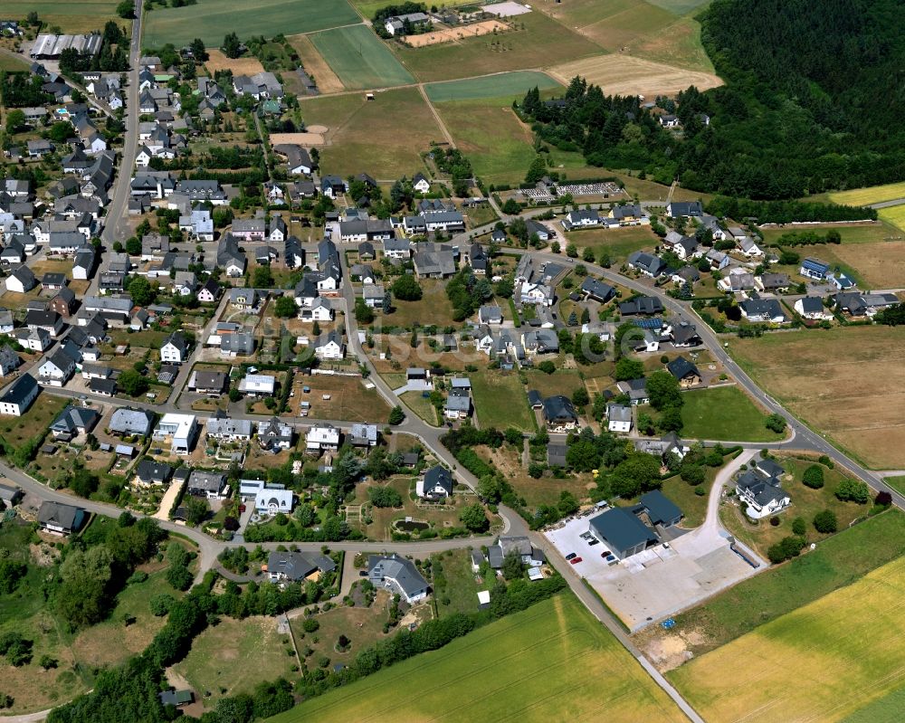 Luftaufnahme Mörsdorf - Dorfkern in Mörsdorf im Bundesland Rheinland-Pfalz