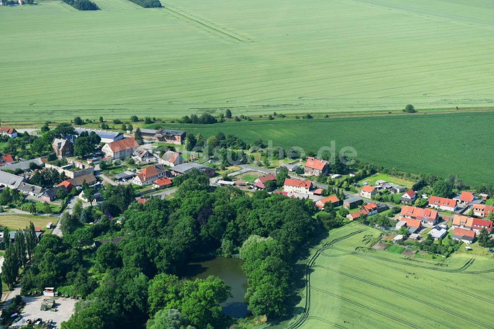 Luftbild Mulmke - Dorfkern in Mulmke im Bundesland Sachsen-Anhalt, Deutschland