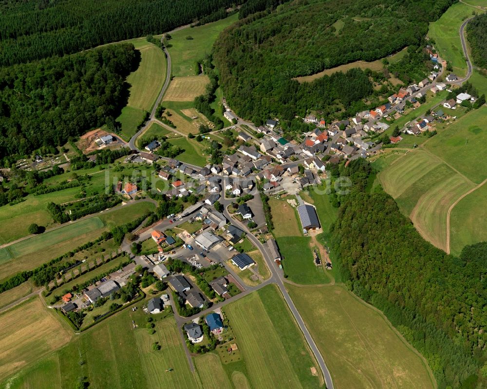 Luftbild Otzweiler - Dorfkern in Otzweiler im Bundesland Rheinland-Pfalz