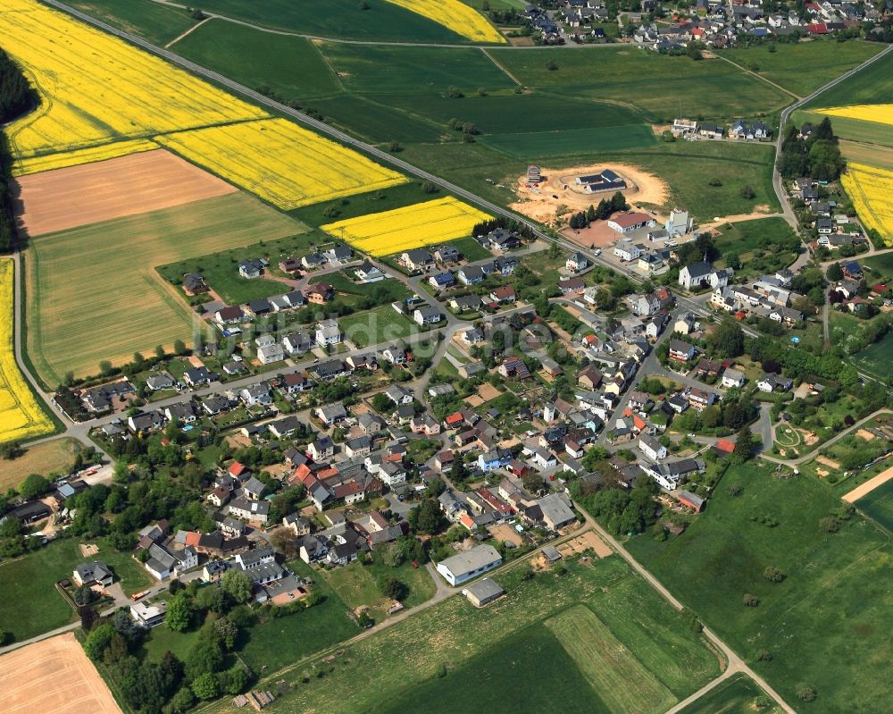 Pohl aus der Vogelperspektive: Dorfkern in Pohl im Bundesland Rheinland-Pfalz