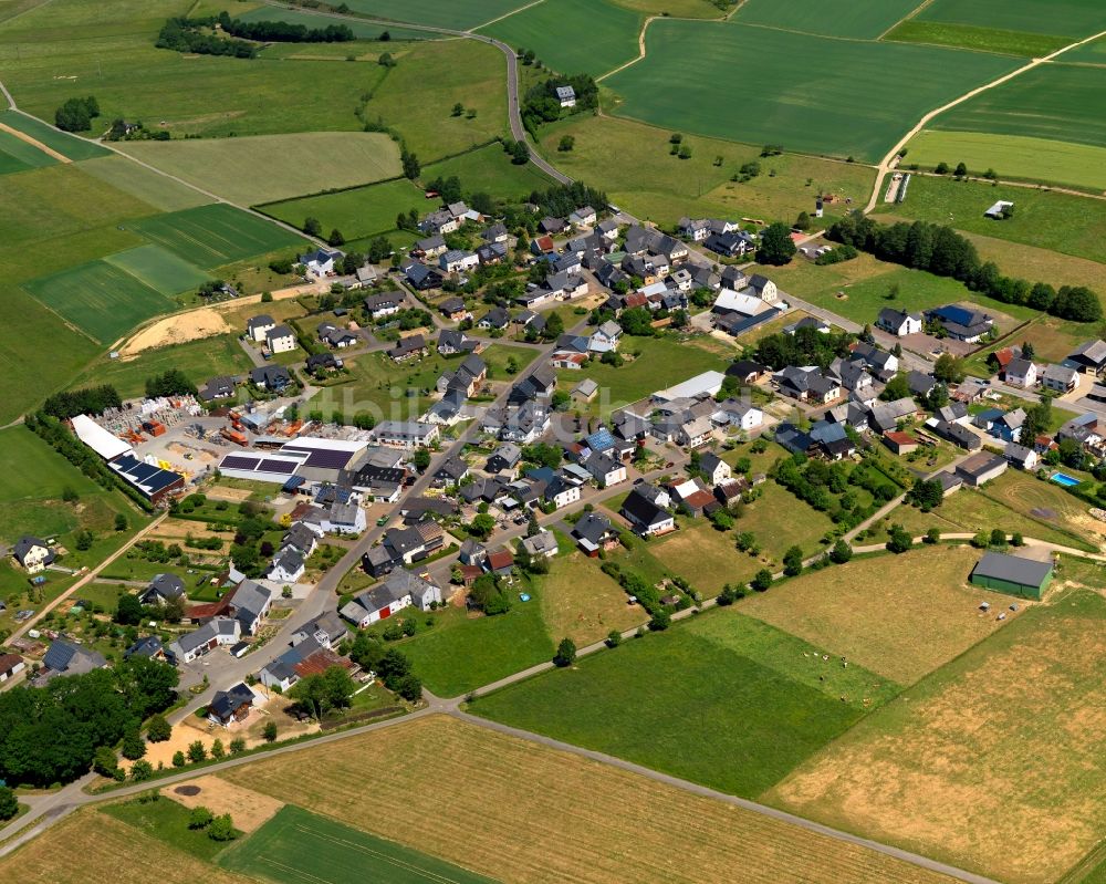 Luftaufnahme Reich - Dorfkern in Reich im Bundesland Rheinland-Pfalz