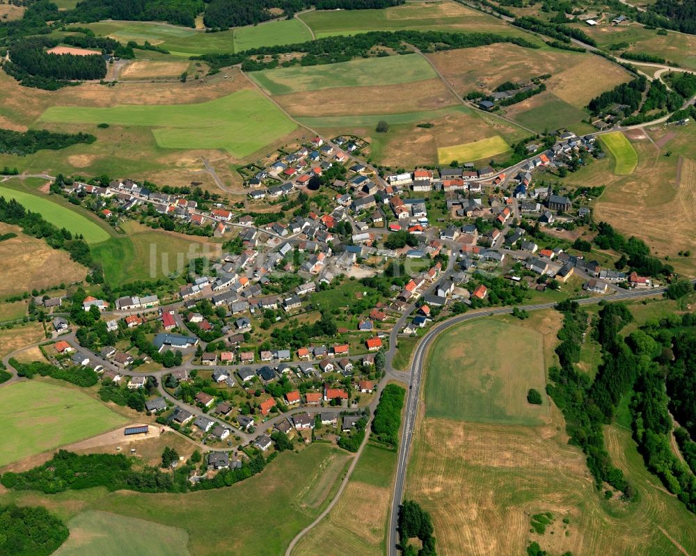 Reichenbach aus der Vogelperspektive: Dorfkern von Reichenbach im Bundesland Rheinland-Pfalz