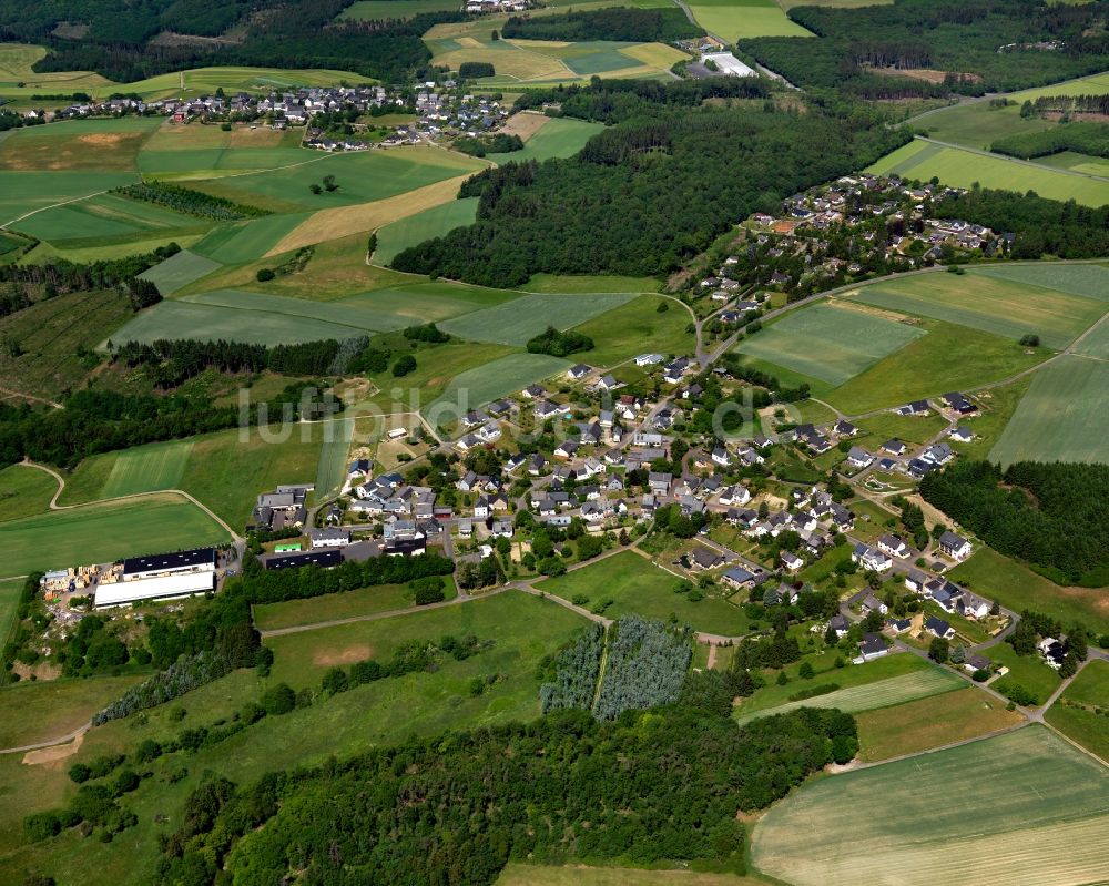 Luftbild Schauren - Dorfkern in Schauren im Bundesland Rheinland-Pfalz