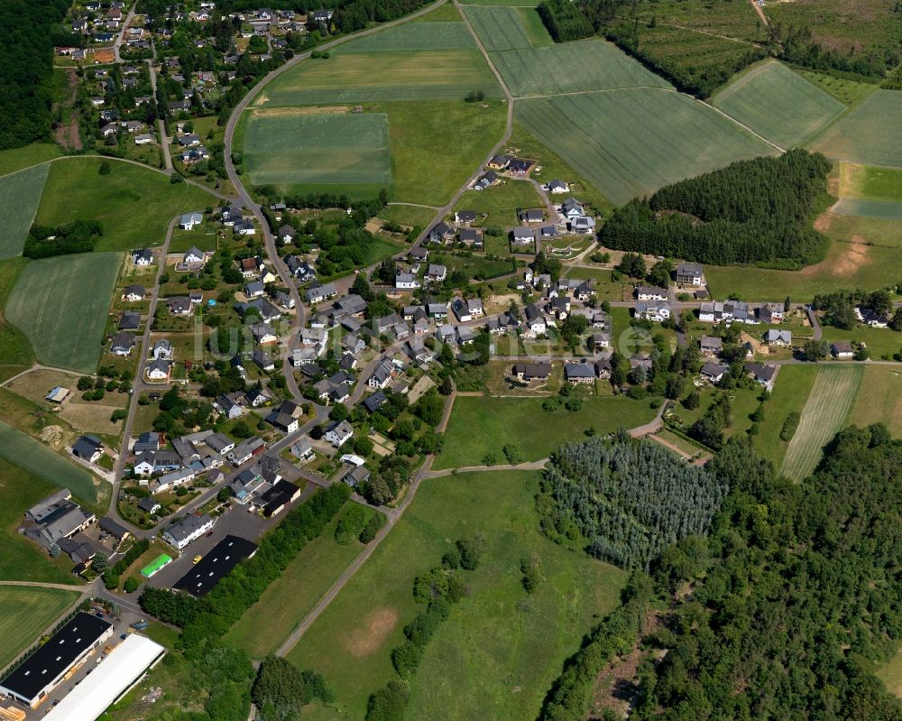 Luftaufnahme Schauren - Dorfkern in Schauren im Bundesland Rheinland-Pfalz