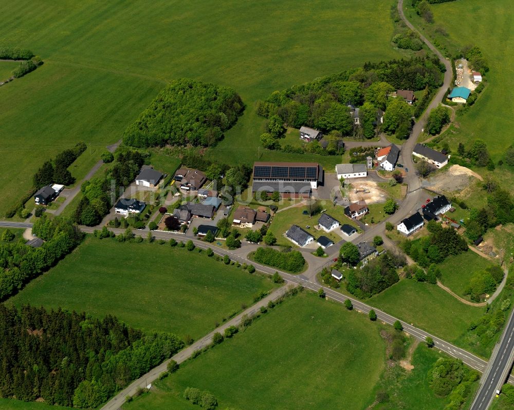 Luftaufnahme Stein-Neukirch - Dorfkern in Stein-Neukirch im Bundesland Rheinland-Pfalz