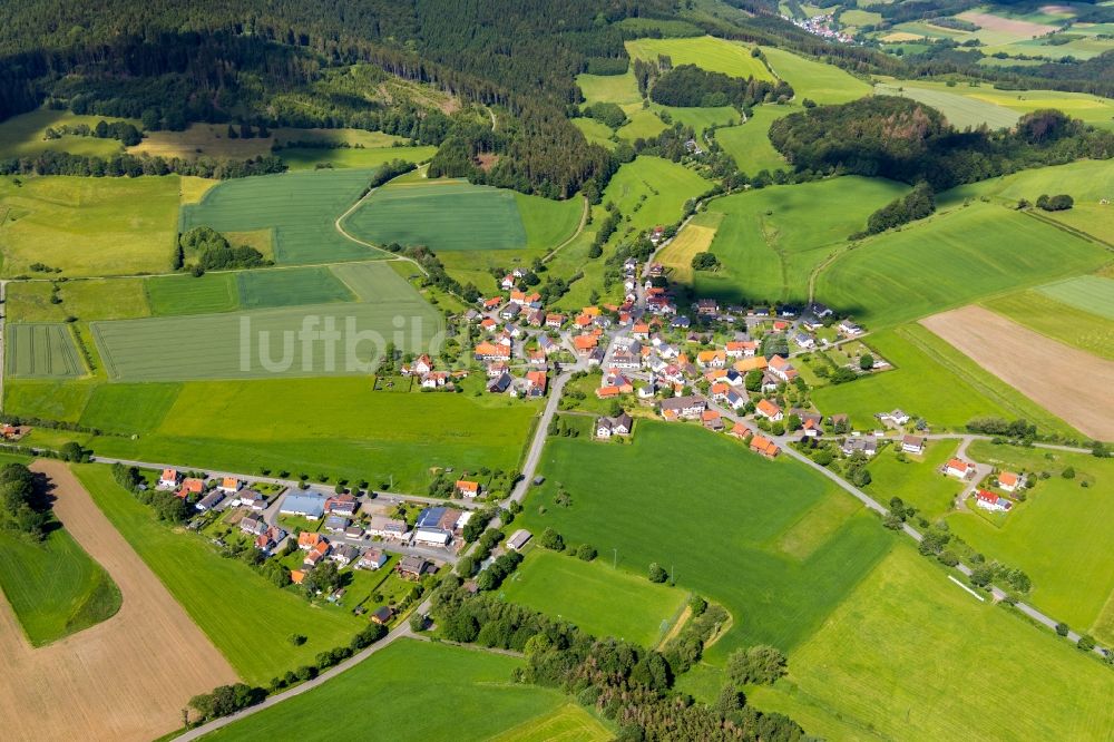 Luftbild Stormbruch - Dorfkern in Stormbruch im Bundesland Hessen, Deutschland