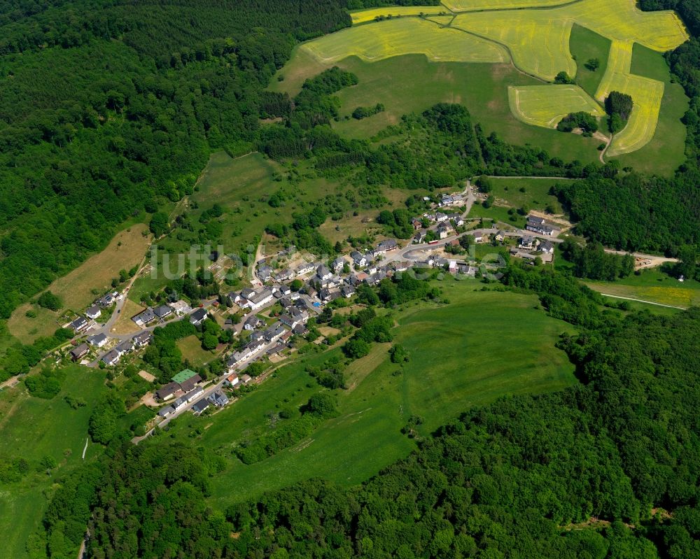 Luftbild Sulzbach - Dorfkern in Sulzbach im Bundesland Rheinland-Pfalz