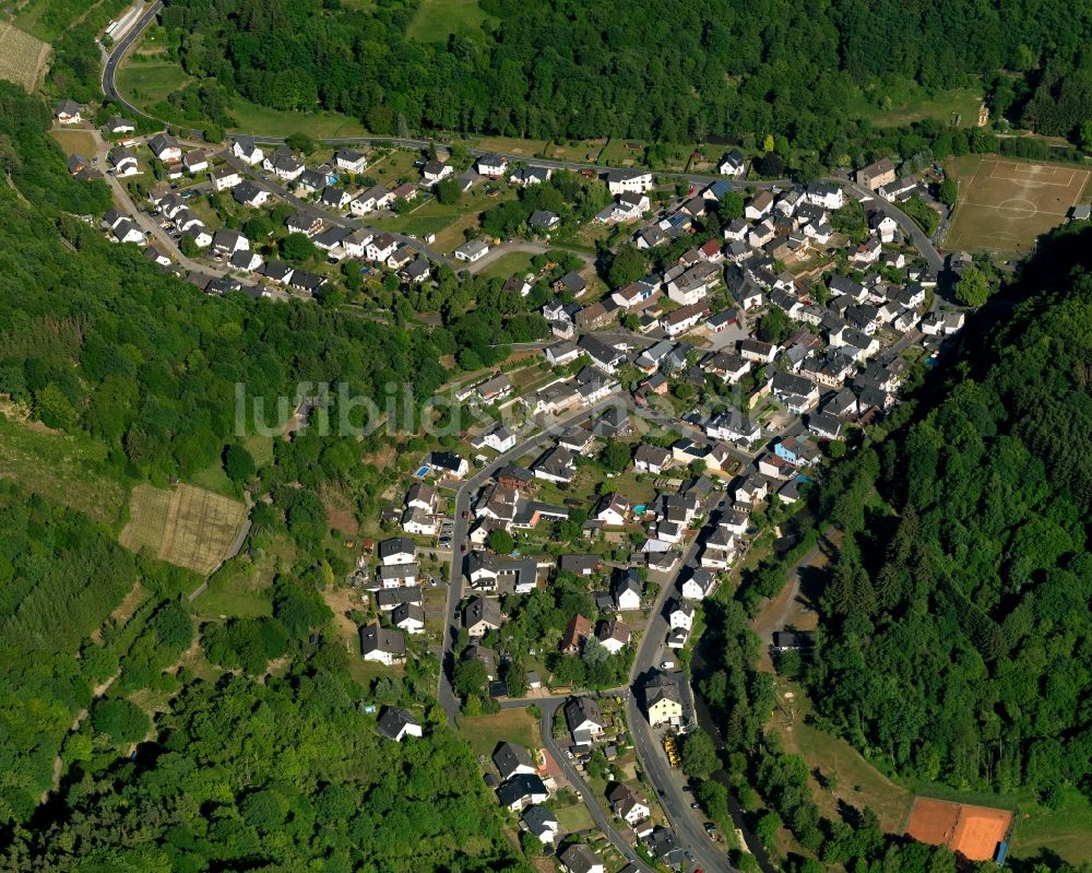 Weinähr von oben - Dorfkern in Weinähr im Bundesland Rheinland-Pfalz