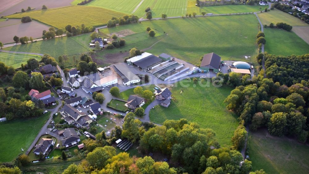 Luftaufnahme Wiersberg - Dorfkern in Wiersberg im Bundesland Nordrhein-Westfalen, Deutschland