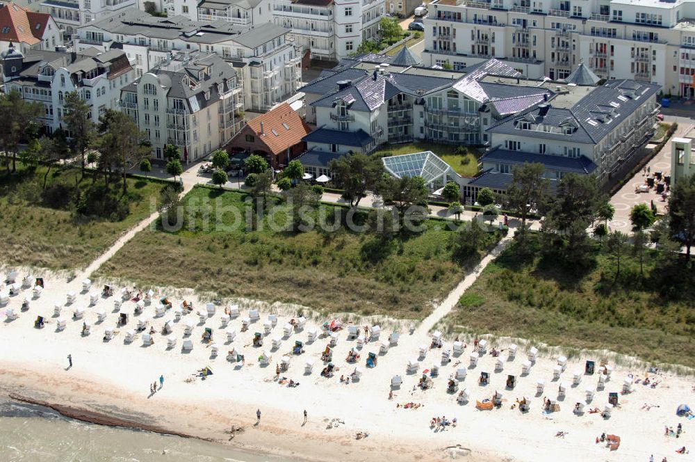 Binz von oben - Dorint Strandhotel Binz / Rügen