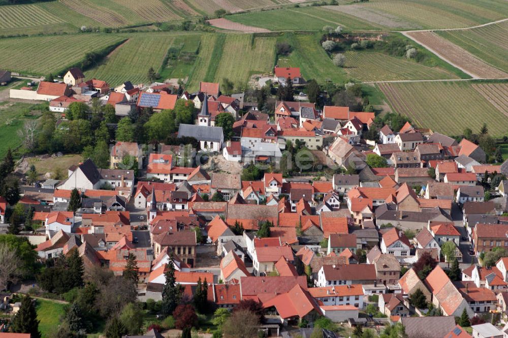 Luftbild Dorn-Dürkheim - Dorn-Dürkheim Rheinland-Pfalz