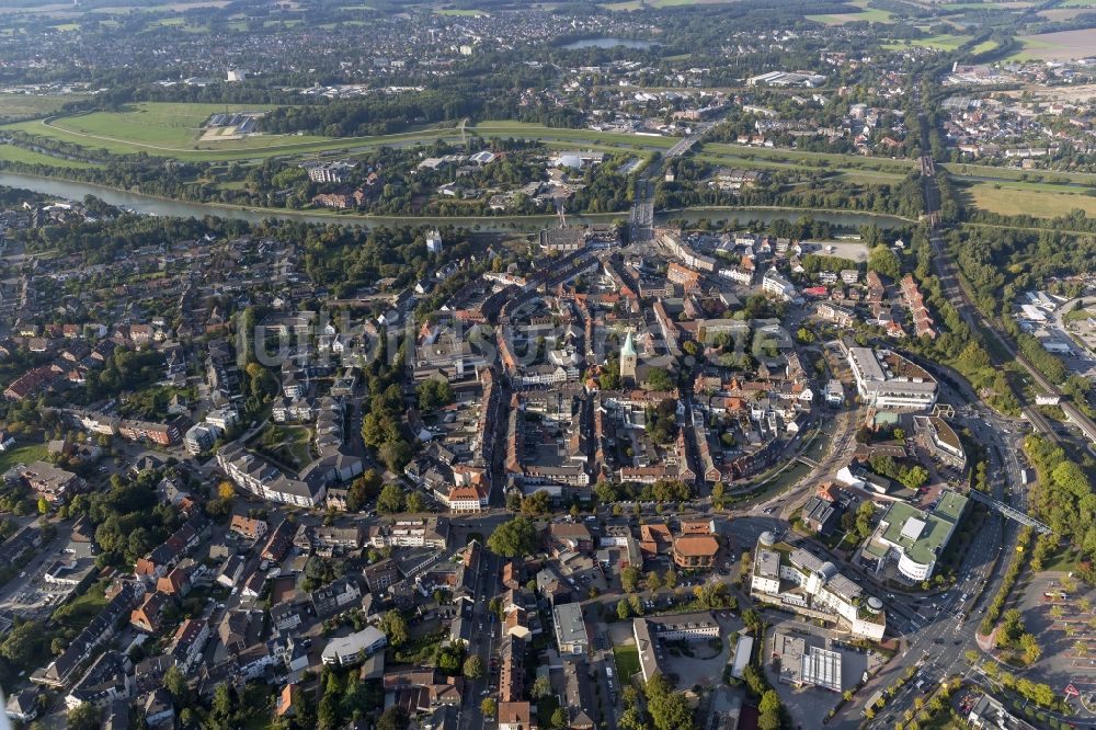 Luftaufnahme Dorsten - Dorsten Mitte im Ruhrgebiet in Nordrhein-Westfalen