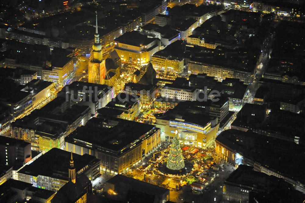 Luftaufnahme Dortmund - Dortmunder Weihnachtsmarkt