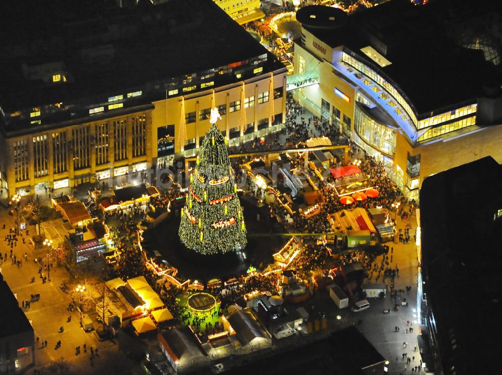 Dortmund aus der Vogelperspektive: Dortmunder Weihnachtsmarkt